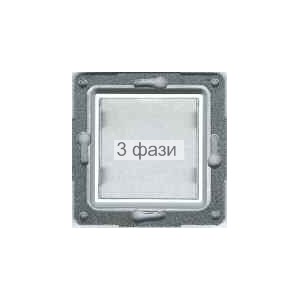 Рамка промежут 45х45 белая OPTIMA (комплект)