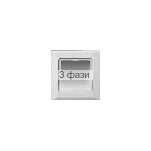 Рамка 1-кратная белая OPTIMA