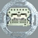 Розетка телеф 2хRJ-45 (паралельная)