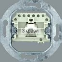 Розетка телеф 1хRJ-45
