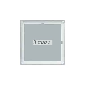 Рамка промежут 50х50 сл кость FIORENA (квадрат)
