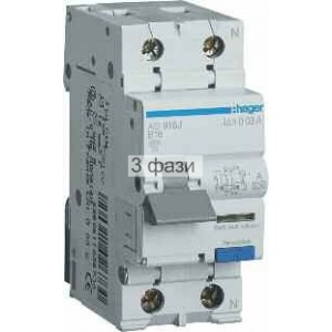Дифавтомат 1+N 20A 30мА С 6кА