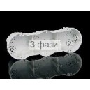 KP 64/3 Коробка приборная, трёхкратная  под штукатурку