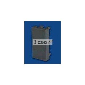 Заглушка 1М 45х22,5  ЧЁРНАЯ